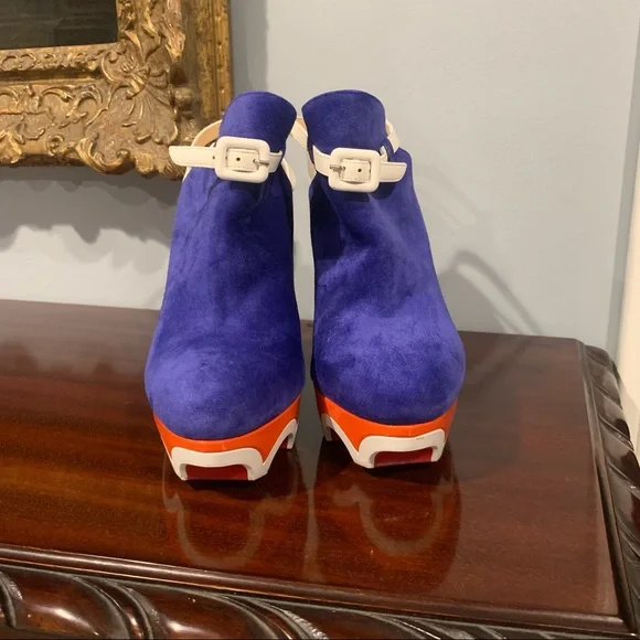 Louboutin Forgeron Mule/Bootie Hybrid size 37.5 - Picture 2 of 6